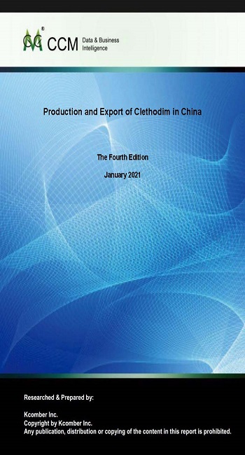 Production and Export of Clethodim in China